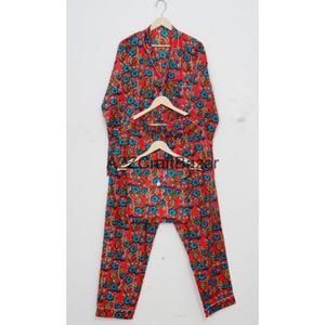 Vêtements de détente pour femmes de haute qualité en coton 100% pur, vente en gros, fabrication directe, ensembles de pyjamas, vêtements de nuit pour hommes - Product Image 5