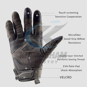 Guantes de Motocicleta de Cuero Personalizados con su Propio Logotipo, para Uso en Exteriores, Antideslizantes y Transpirables - Product Image 5