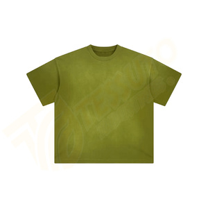 Custom Heavyweight 100% Cotton Boxy Fit T-Shirt | <b>Acid</b> Wash Vintage Oversized Tee | <b>Drop</b> Shoulder Blank T Shirt for Men - Product Image 6