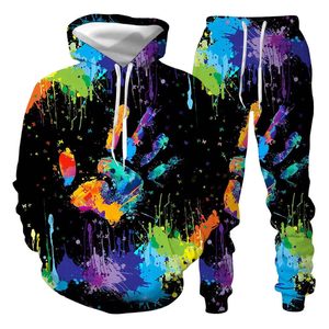 Chándal Tie-Dye para Hombre Ecológico, Antiencogimiento, de Primera Calidad, con el Mejor Material, Antiencogimiento, Última Tendencia - Product Image 4