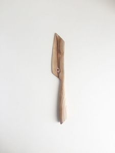 Vente en gros d'usine de couteaux en bois écologiques, ustensiles jetables avec impression de logo personnalisé - Product Image 2