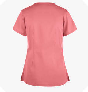 Preventa de Uniformes Médicos y de Hospital, Conjunto de Chaqueta y Pantalón de Enfermería Unisex de Manga Larga, Transpirable y Cómodo, de Algodón - Product Image 2