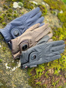 Guantes de equitación de cuero Elite para invierno al por mayor, ultra transpirables, con agarre ecuestre, logotipo personalizado, fabricante OEM - Product Image 6