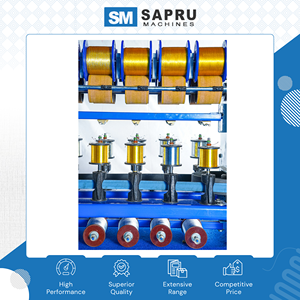 Máquina de Cubrir Automática de 3 Niveles de Alta Resistencia, la Más Vendida, Maquinaria de Hilatura Jari, HMI PLC, Precio de Mercado Razonable - Product Image 4