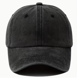 Unisex Cotton Baseball Cap Adjustable Breathable Casual <b>Hat</b> for Adults Four Seasons Wear Black White <b>Navy</b> Blue - Product Image 5