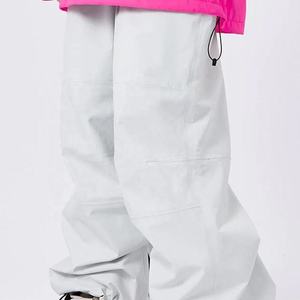 Pantalones de Esquí Impermeables, Cortavientos y Aislantes para Hombre y Mujer, Pantalones de Snowboard Cálidos para Invierno, Pantalones de Nieve Transpirables de Pierna Ancha para Deportes al Aire Libre - Product Image 4