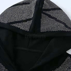 Fashion Wear Men Winter Casual Solid Rhinestone Tracksuit Hooded Breathable Shiny Hoodie and Pants Set - Product Image 6