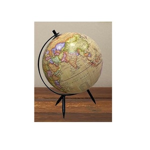 Luxury World Globe Metallic Stand <b>Rotating</b> Geography Map Vintage <b>Desk</b> Decor Educational World Map Globe Office Gift Globes - Product Image 2