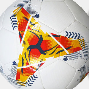 Ballon de football hybride professionnel avec construction en cuir PU à 32 panneaux et design à couture filetée pour l'entraînement — Fabriqué au Pakistan - Product Image 4