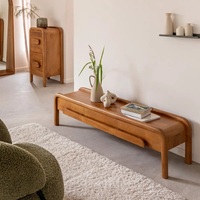 Meuble TV Vandana Vertex Flux en bois de manguier