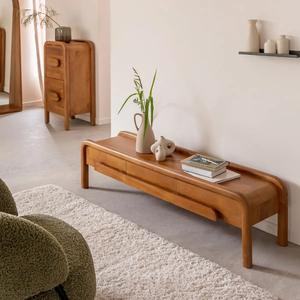 Soporte para TV de madera de mango Vandana Vertex Flux - Product Image 1