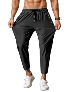 Custom Workout Fitness Pantalones de chándal Running Slim Fit Gym Logo Cintura elástica Liso Pantalones de chándal para hombre - Product Image 6