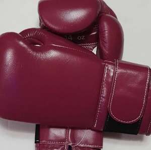 ถุงมือชกมวยหนังแท้สั่งทำจากโรงงานโดยตรง สำหรับฝึกซ้อมมืออาชีพ MMA มวยไทย คิกบ็อกซิ่ง กันน้ำ กันลื่น - Product Image 2