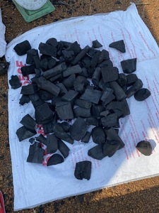 KHAYA BLACK CHARCOAL 100% HARDWOOD LUMP NO MIX NO DUST NO SPARK HIGH QUALITY for <b>BBQ</b>-BIWOOD COMPANY LONG BURNING TIME - Product Image 6