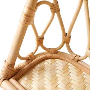 Étagère murale moderne en rotin écologique pour enfants, mobilier pour tout-petits, organisateur de rangement suspendu esthétique, vente en gros - Product Image 2