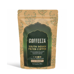 กาแฟสำเร็จรูป Coffeeza South Indian Filter Coffee Powder 500 กรัม คั่วกลาง-เข้ม ผสมชิโครี สั่งซื้อจำนวนมากจากอินเดีย - Product Image 1
