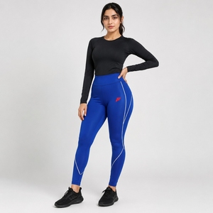 Durable Construction Comfortable Athletic Fit For Training Women <b>Legging</b> High Quality Activewear Elastic Stretch Material - Product Image 2