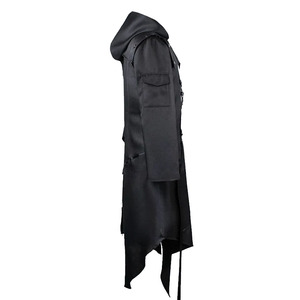 Unisex <b>Techwear</b> Bomber <b>Jacket</b> Hooded Waterproof Zip Closure Structured Fit Lightweight Vintage Style Winter - Product Image 2