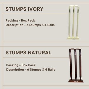 Set de Bate y Púas de Cricket de Madera Premium, Equipo Profesional de Cricket, Calidad de Exportación desde India - Product Image 4