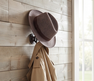 Premium Rustic Wall Mounted Metal <b>Hook</b> Heavy-Duty Single <b>Hook</b> For Clothing Storage Elegant Home Decor - Product Image 5