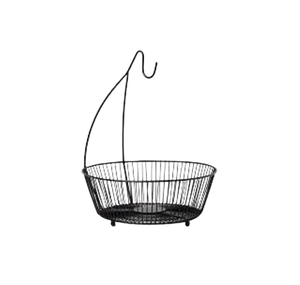 Metal <b>Wire</b> Hanging <b>Storage</b> <b>Basket</b> Bowl Shape Simple Design Multi-Purpose Neatening Organized Customized Designed Metal <b>Basket</b> - Product Image 1