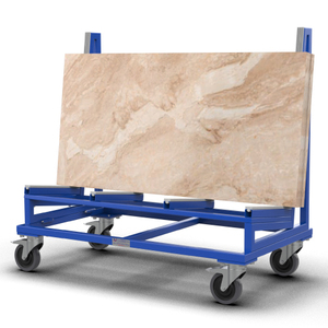 Folding <b>Trolley</b> Frame Foldable new design for transporting stone slabs with maximum capacity and solid design - Product Image 5
