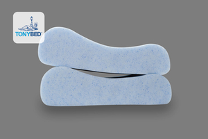 Almohada de Cama Ergonómica de Espuma Viscoelástica con Gel Refrigerante, Fabricada en Vietnam, Precio Accesible, Calidad Premium, Larga Duración, Logotipo Personalizado, OEM ODM - Product Image 2