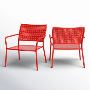 DreamCraft - Juego de 2 Sillones de Ratán Rústicos de Estilo Costero Hechos a Mano en Vietnam para Jardín - Product Image 5