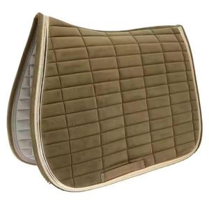 Tapis de selle de dressage en coton et polyester de haute qualité, doublure en tissu lavable et personnalisable pour la protection équestre - Product Image 3