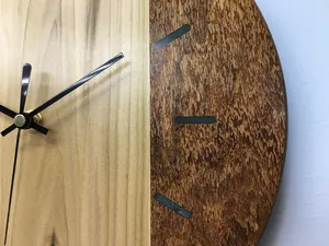 Luxury Wooden <b>Clock</b> Handmade Natural Wood Decorative Table <b>Clock</b> For Home And Office Handmade Wooden <b>Clock</b> - Product Image 4