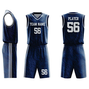 Uniforme de basketball respirant en polyester pour hommes, personnalisable avec le nom de l'équipe, sans manches, confortable, vente en gros - Product Image 3