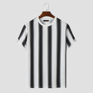 Camiseta Deportiva de Algodón Anti-Sudor de Alta Calidad para Hombre, Camiseta de Gimnasio 100% Algodón para Correr, Corte Ajustado, Camisetas Lisas para Hombre - Product Image 1