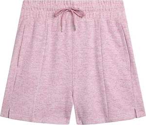 Shorts de sport taille haute pour femmes en tissu polaire respirant avec logo personnalisé – Nouvelles couleurs estivales tendance - Product Image 2