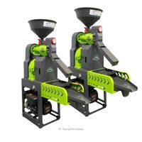 Máquina de Molino de Arroz KD-550 DS de Alta Calidad, 3HP, 1 Fase, Mini Pulidora y Trituradora de Arroz con Motor, Alta Productividad, Capacidad de 200 kg/h
