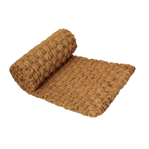Alfombra de fibra de coco/palma resistente a la intemperie para áreas de entrada exteriores y para retenar el barro y la suciedad para mantener las superficies del suelo limpias - Product Image 1