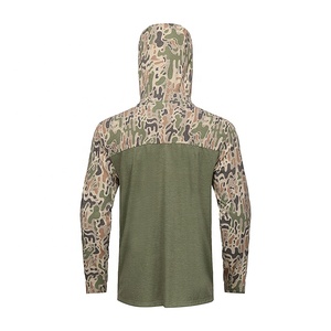 Prix Abordable Haute Qualité Faible MOQ Impression par Transfert Thermique Personnalisée Séchage Rapide Respirant UPF 50 Protection Solaire Extérieure Longue Durée pour la Pêche - Product Image 2