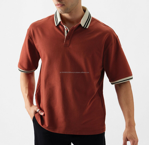 Camisetas Polo para Hombre en Oferta, Camiseta de Algodón Lisa al por Mayor para Hombre, Camiseta Polo de Algodón Personalizada de Alta Calidad - Product Image 1