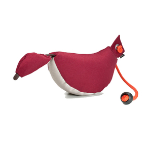 Durable Red Nylon Dog Training <b>Dummy</b> with Orange Rope Handle – Portable Hunting & Field Training Equipment - Product Image 1