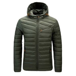 Chaqueta de Invierno para Hombre, Gruesa, con Capucha, Estilo Casual, para Hacer Ejercicio - Product Image 4