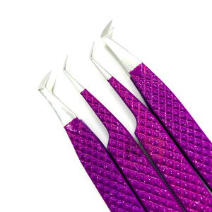 Pinzas para Pestañas con Logotipo Personalizado, Marca Privada, Profesionales, de Precisión, de Acero Inoxidable, Puntiagudas, Antiestáticas, de Alta Calidad - Product Image 6