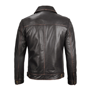 <b>Leather</b> <b>Jacket</b> <b>Men</b> Quality Customize <b>Leather</b> <b>Jacket</b> for <b>Men</b> Slim Fit Style With 100% Original Warm Clothing <b>Leather</b> <b>Jackets</b> - Product Image 4