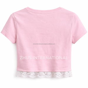 Camisetas Personalizadas para Mujer, con Pedrería, de Manga Corta, Tejidas, Ecológicas, Sexys y Lindas - Product Image 5