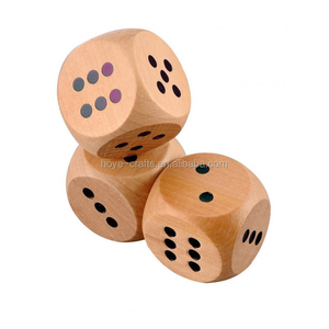 Dados Personalizados de Madera de Alta Calidad, con Grabado de Precisión, Bordes Redondeados, para Juegos de Mesa para Adultos, Juegos de Casino, Venta al Por Mayor - Product Image 6