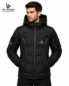 Chaqueta de Invierno Acolchada con Capucha para Hombre, Impermeable, Aislada, Estilo Parka, Fabricante OEM ODM - Product Image 4