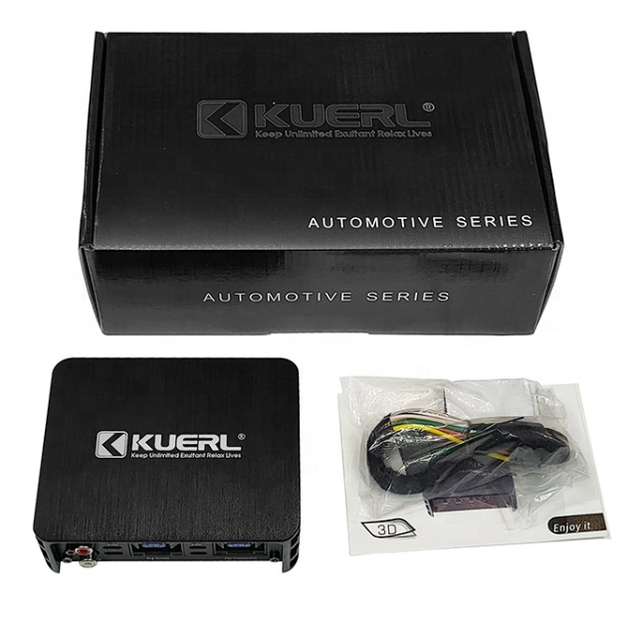 Car Audio Upgrade Plug Play Lossless 4 Channel DSP Amplifier AB Class Amplifier Compatible Android Touchscreen Head Unit