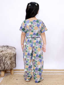 Vêtements pour enfants Collection d'été Ensemble de vêtements en coton pour filles Chemise décontractée à manches courtes et à motif solide pour enfants de 1 à 12 ans - Product Image 5