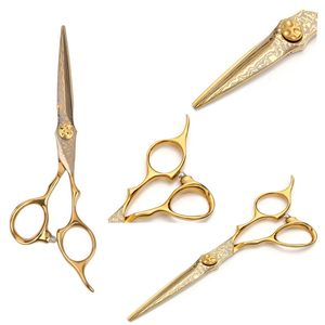 Premium Beauty Salon Scissor Hair Cutting Scissors Barber Salon Hairdressing <b>Shears</b> Stainless Steel Hair Cutting Scissors - Product Image 3