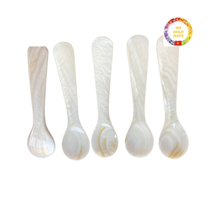 Cuchara para Caviar de Concha |   Nácar |   Hecho a Mano |   Grado Alimenticio |   Precio de Fábrica al por Mayor - Product Image 1