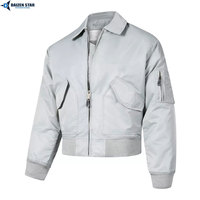 Blouson Bomber Unisexe Léger en Toile de Qualité Supérieure, Style Streetwear, Imperméable, Coupe-Vent, Col Montant, Couleur Unie Teinte