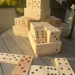 Bloques de dominó coloridos, juguete educativo para contar, juego de aprendizaje para niños, juguete de entrenamiento, diversión familiar, actividad de aprendizaje y desafío. - Product Image 1